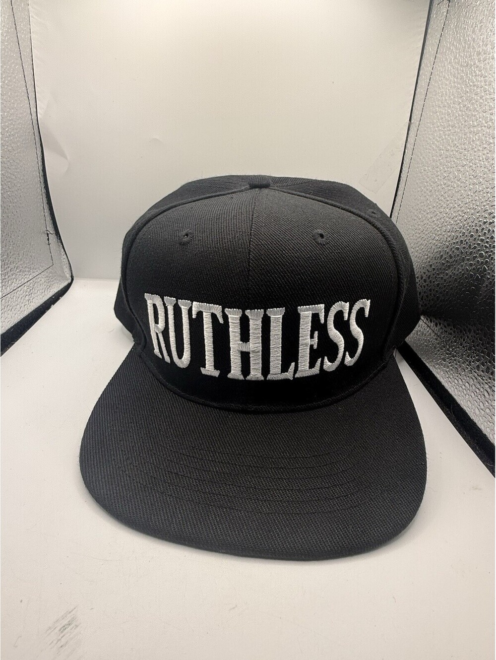 Ruthless Snapback Cap Hat Black The Classics